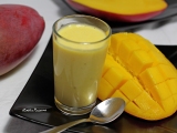 Crème de mangue façon lassi (vegan)